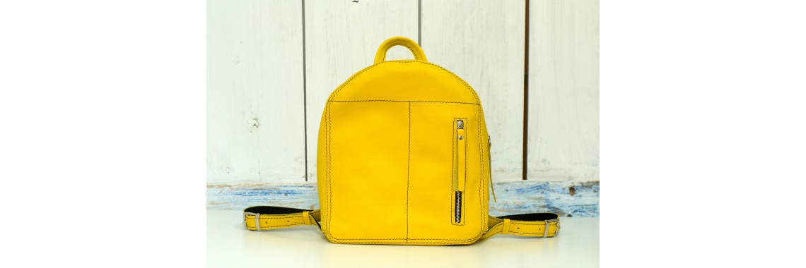 Рюкзак Орион мини в желтом цвете